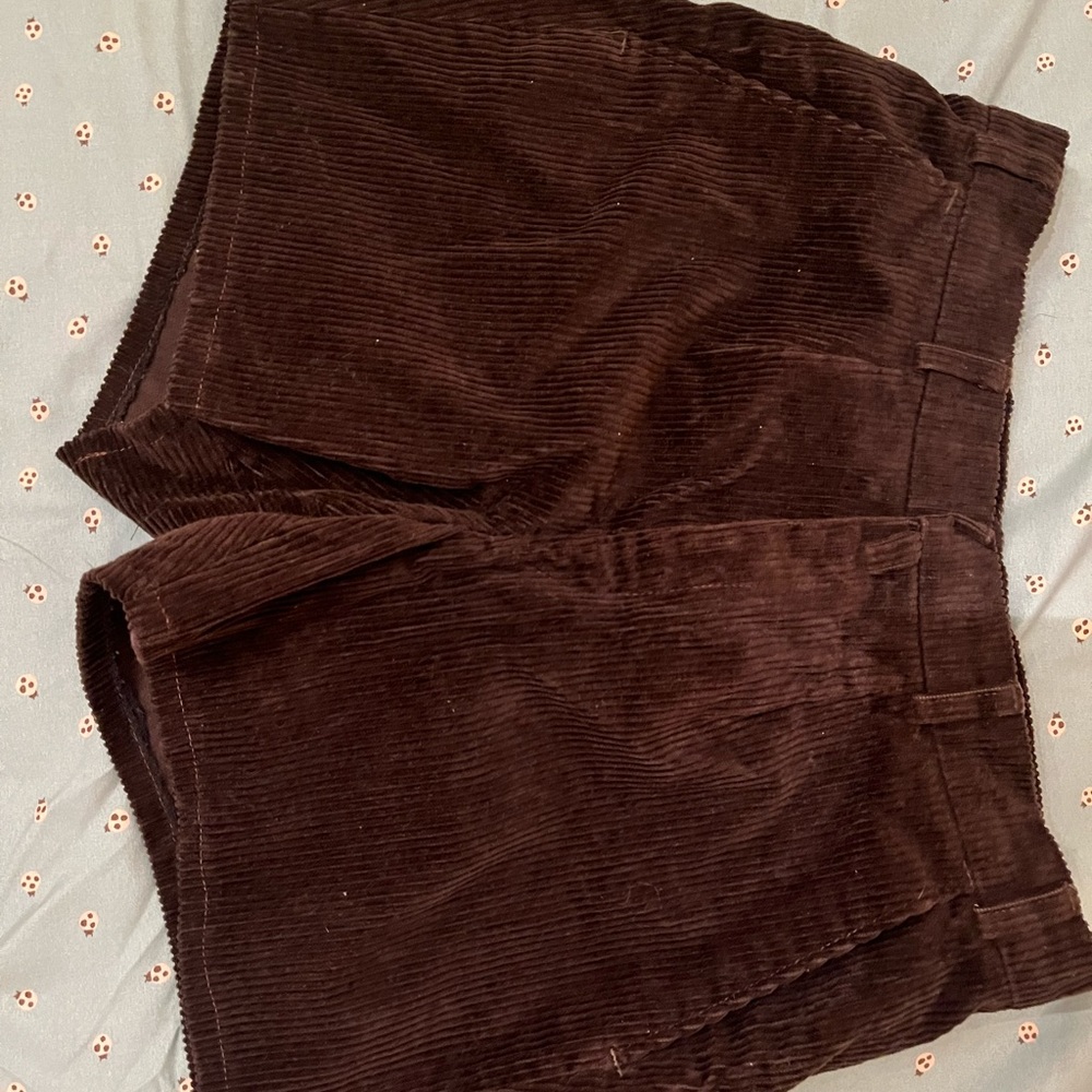 UK VINTAGE brown corduroy shorts
